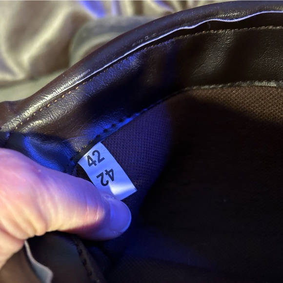 Brown Knee-high Folded “Jack Boots” Synthetic Leather, Mens 9/42 - Picture 9 of 13